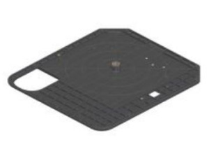 Основание подающего устройства в сборе