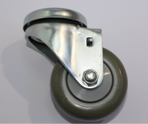 Опора поворотная колесная без тормоза