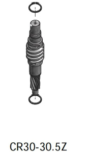 Вал главный в сборе. для привода навесного оборудования