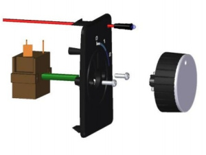 Переключатель поворотный с несколькими светодиодами V2