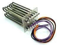 ТЭН парогенератора с уплотнением SCC 62/202