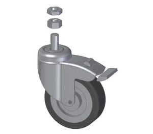 Колесо подиума черного цвета