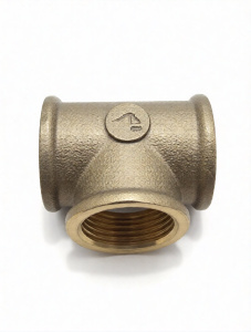 Тройник латунный 3/4