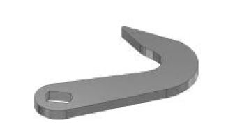 Крюк закрывания двери