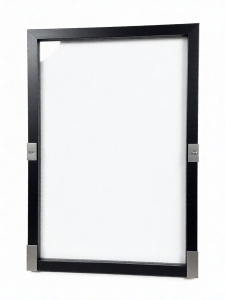 Стекло среднее для Decon 5, с уплотнением 450х640х4 мм