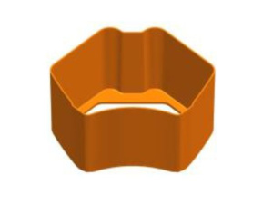 Ведро для сбора кожуры с открытым основанием PRO