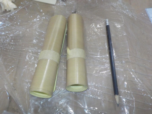 Планка круглая, тефлоновая, клейкая TA