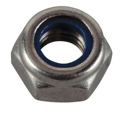 Гайка стопорная  M5 нерж. сталь DIN 985