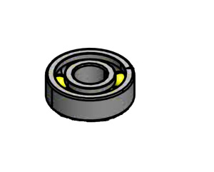 Подшипник 6201 2RS