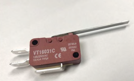 Микровыключатель VT16031C 250VAC 16A