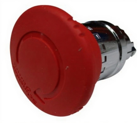 Кнопка безопасности B4-BS844 D.40 красного цвета