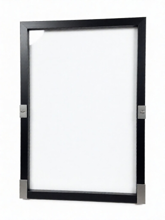 Стекло среднее для Decon 5, с уплотнением 450х640х4 мм