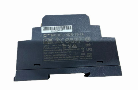 Блок питания 24В/DC, 0,63 А, 15,2 Вт