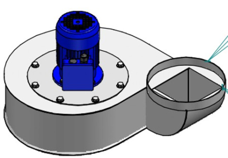 Вентилятор конвекционный