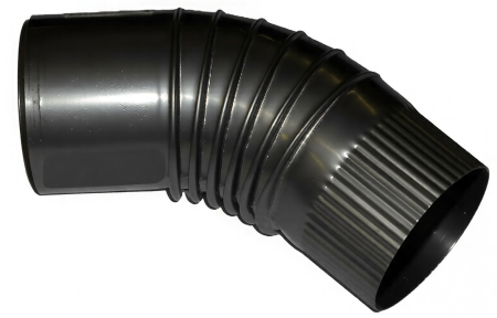 Загиб стальной для вытяжки 1/8 #150