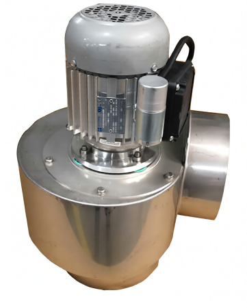 Экстрактор в сборе с двигателем