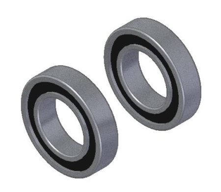 Подшипники 6007 2RS(2шт.)