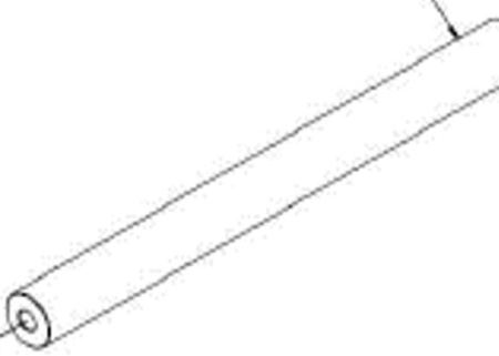 Вал для прорезиненного ролика