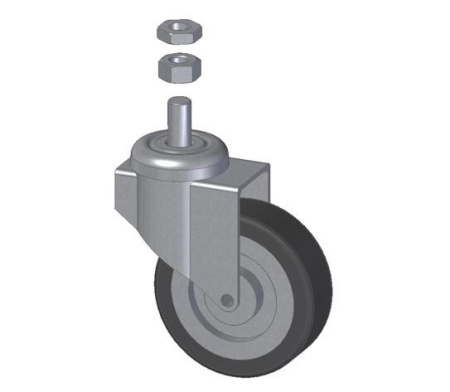 Комплект колеса в сборе без тормоза