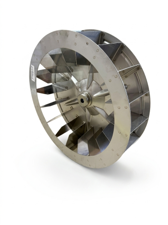 Крыльчатка вентилятора рабочей камеры для печей Decon, нерж.сталь.