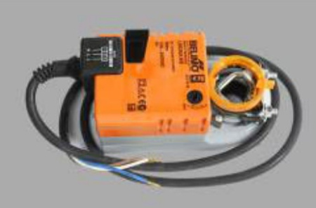 Привод заслонки притока свежего воздуха