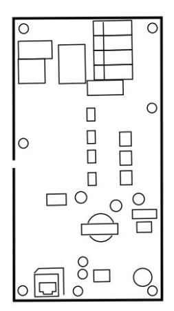 Плата питания печи 