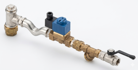 Комплект (клапан+фильтр грубой оч.+тонкой оч.)