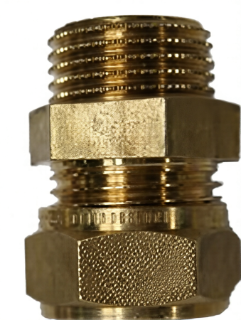 Соединение двойное 14х1/2 "папа"