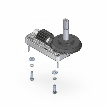 Комплект углового редуктора для подающего устройства