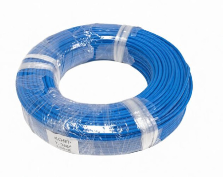 Провод жаростойкий AGRP синий сеч.2,5